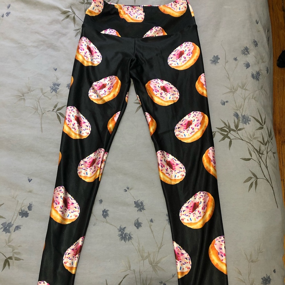 Gold sheep Donut leggings